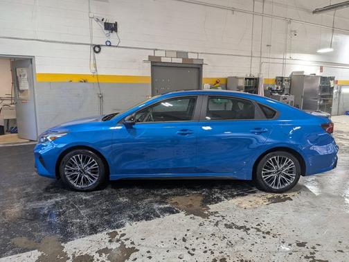 Sporty Blue 2023 Kia Forte GT-Line