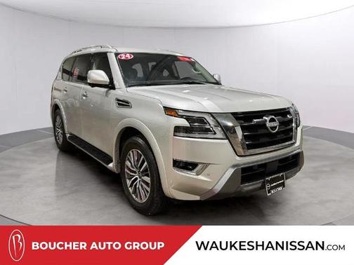 Brilliant Silver Metallic 2024 Nissan Armada SL