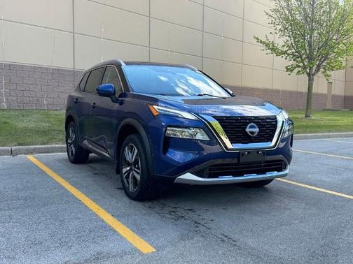 Caspian Blue 2023 Nissan Rogue Platinum