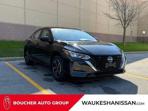 Black 2025 Nissan Sentra SV