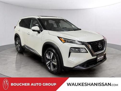 White 2023 Nissan Rogue SL