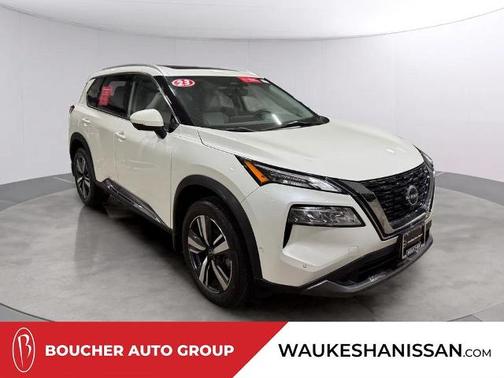 White 2023 Nissan Rogue SL