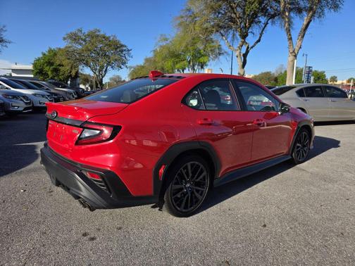 Red 2022 Subaru WRX Limited