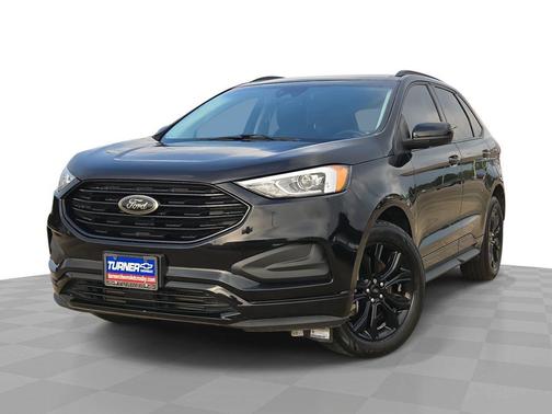 Agate Black Metallic 2022 Ford Edge SE