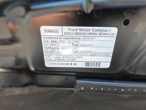Shadow Black 2018 Ford Explorer Platinum