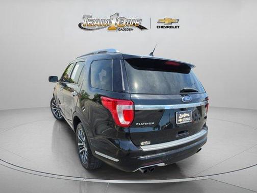 Shadow Black 2018 Ford Explorer Platinum