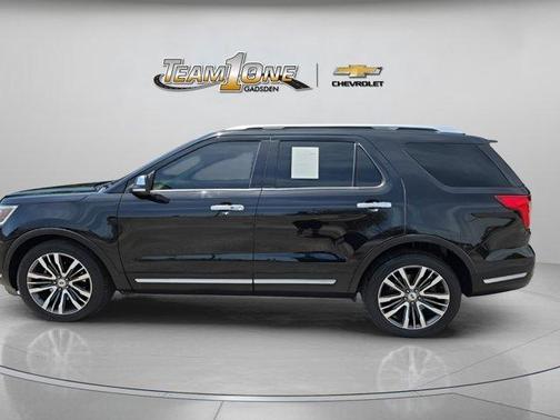 Shadow Black 2018 Ford Explorer Platinum