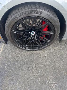 Gray Metallic 2022 BMW M4 Competition xDrive