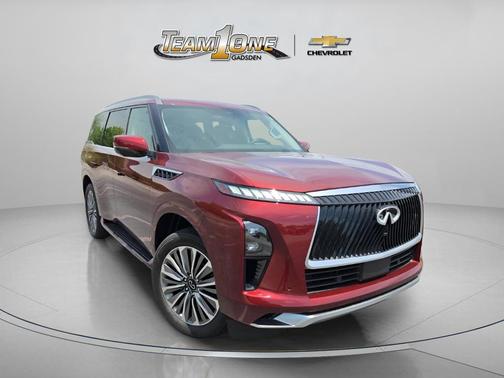 Coulis Red 2025 INFINITI QX80 SENSORY