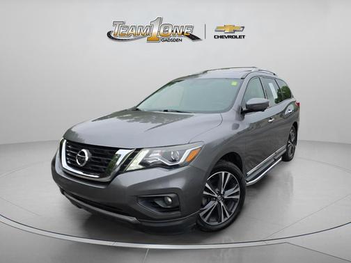 Gun Metallic 2018 Nissan Pathfinder Platinum