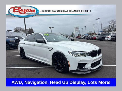 Alpine White 2018 BMW M5 Base