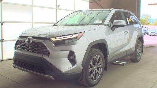 Silver Sky Metallic 2023 Toyota RAV4 Hybrid Limited