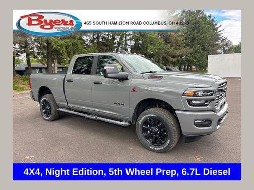 Ceramic Gray Clearcoat 2026 RAM 2500 Big Horn Crew Cab 4x4 6'4' Box