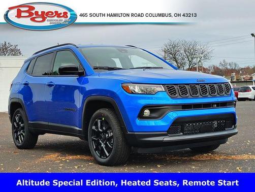Hydro Blue Pearlcoat 2026 Jeep Compass Latitude