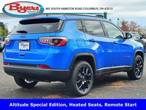 Hydro Blue Pearlcoat 2026 Jeep Compass Latitude