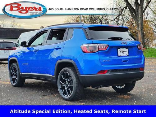Hydro Blue Pearlcoat 2026 Jeep Compass Latitude