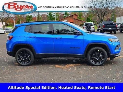 Hydro Blue Pearlcoat 2026 Jeep Compass Latitude