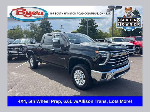 Black 2024 Chevrolet Silverado 3500 LTZ