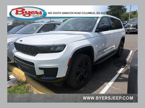 Bright White Clearcoat 2024 Jeep Grand Cherokee L Altitude