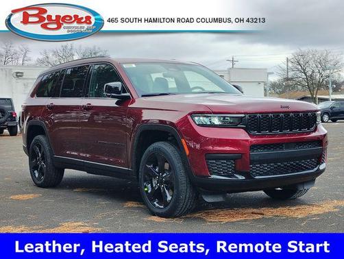 Velvet Red Pearlcoat 2025 Jeep Grand Cherokee L Altitude