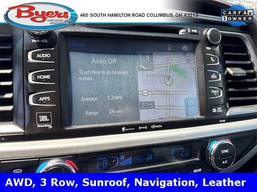 2016 Toyota Highlander Limited Platinum