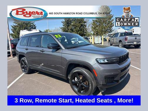 Baltic Gray Metallic Clearcoat 2023 Jeep Grand Cherokee L Altitude
