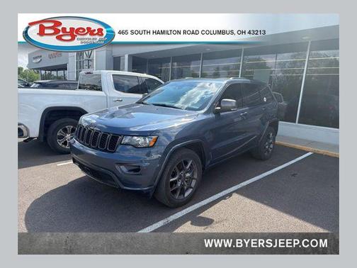 Slate Blue Pearlcoat 2021 Jeep Grand Cherokee 80th Anniversary 4x4