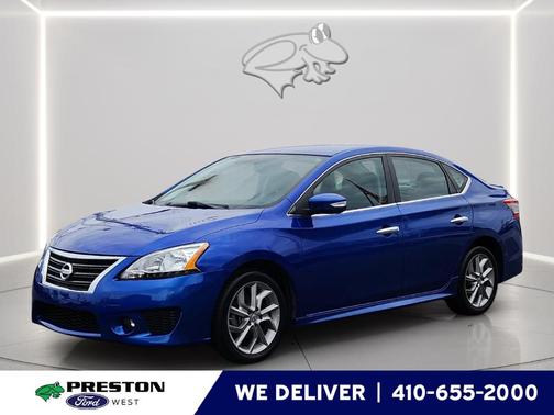 Metallic Blue 2015 Nissan Sentra SR