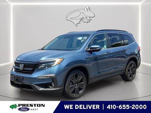Steel Sapphire Metallic 2021 Honda Pilot Special Edition