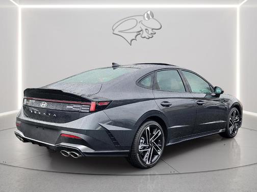 Black 2025 Hyundai SONATA N Line