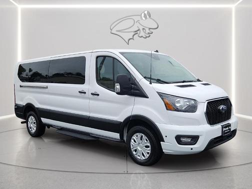 Oxford White 2024 Ford Transit-350 XLT