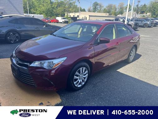 Ruby Flare Pearl 2017 Toyota Camry SE