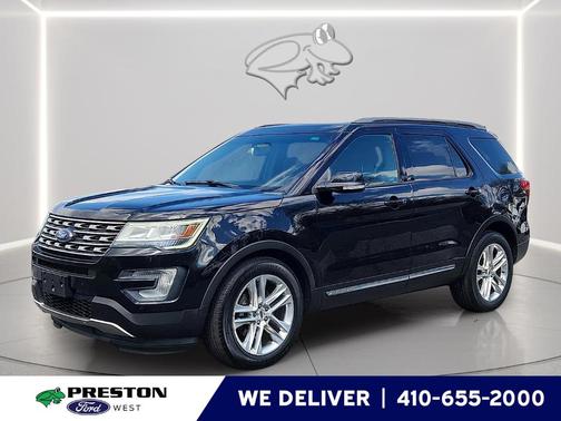 Shadow Black 2016 Ford Explorer XLT
