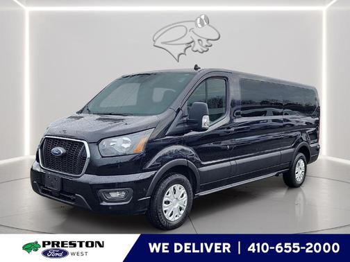 Agate Black 2024 Ford Transit-350 XLT