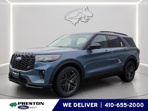 Vapor Blue Metallic 2026 Ford Explorer ST