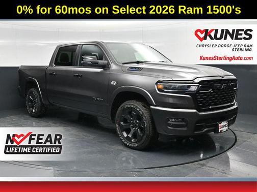 Granite Crystal Metallic Clearcoat 2026 RAM 1500 Big Horn/Lone Star