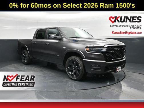 Granite Crystal Metallic Clearcoat 2026 RAM 1500 Big Horn/Lone Star