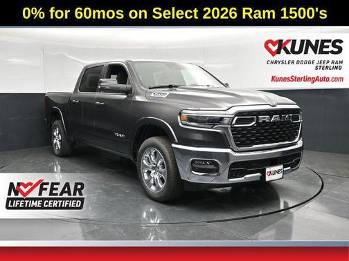 Granite Crystal Metallic Clearcoat 2026 RAM 1500 Big Horn/Lone Star