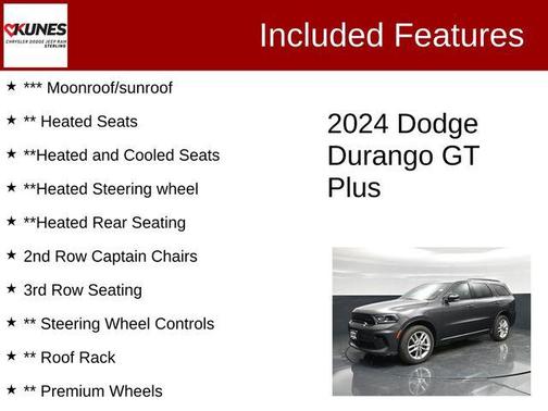 Vapor Gray 2024 Dodge Durango GT Plus