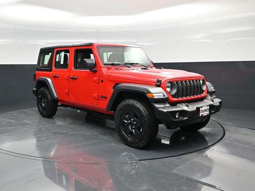 Firecracker Red Clearcoat 2026 Jeep Wrangler Sport