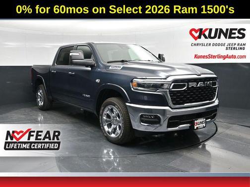 Forged Blue Metallic 2026 RAM 1500 Big Horn/Lone Star