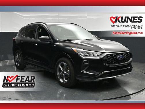 Agate Black Metallic 2024 Ford Escape ST-Line