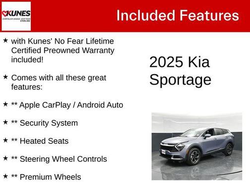 Everlasting Silver 2025 Kia Sportage LX