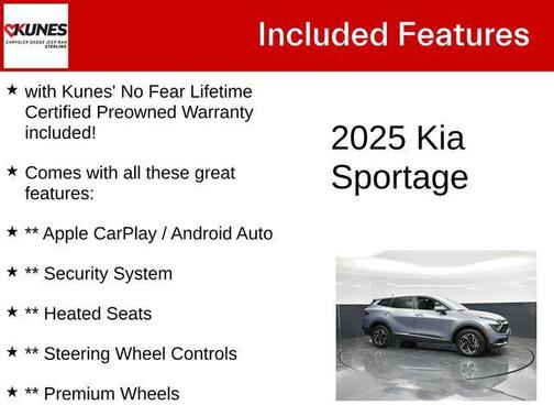 Everlasting Silver 2025 Kia Sportage LX