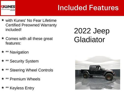Black Clearcoat 2022 Jeep Gladiator Rubicon