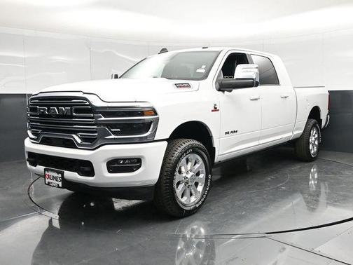Bright White Clearcoat 2026 RAM 2500 Laramie Mega Cab 4x4 6'4' Box