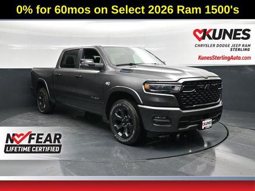 Granite Crystal Metallic Clearcoat 2026 RAM 1500 Big Horn/Lone Star