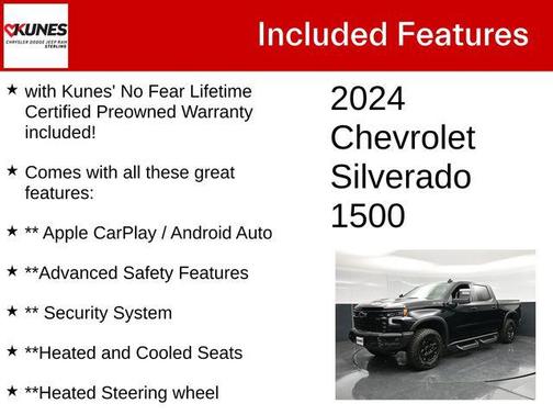 Black 2024 Chevrolet Silverado 1500 ZR2