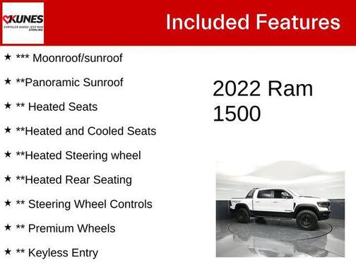 Bright White Clearcoat 2022 RAM 1500 TRX