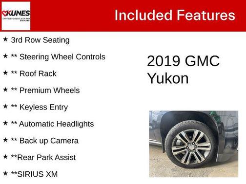 Onyx Black 2019 GMC Yukon Denali